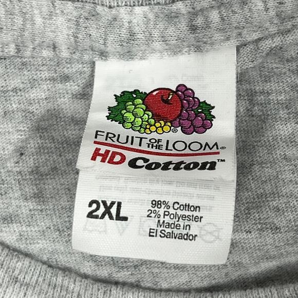 Seashell Beachy T-Shirt Unisex 2XL Gray Blue S/S Crewneck Coastal Resort Marine - Picture 5 of 6